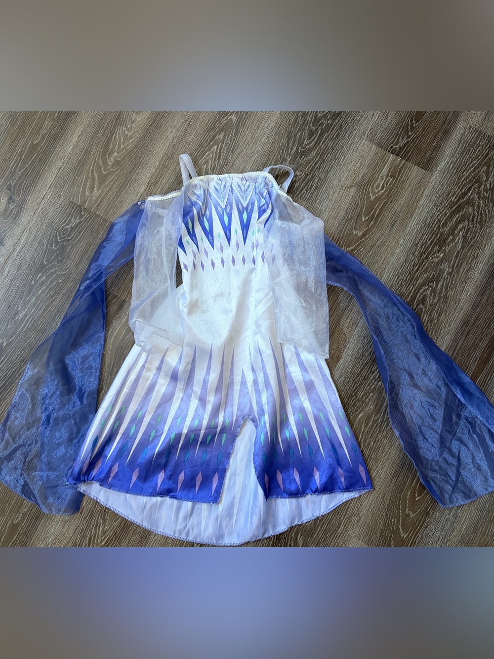 Disney Frozen Elsa Costume Dress - Size 4-6T
